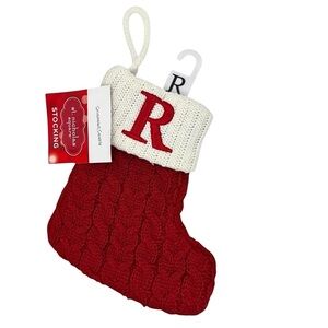 St. Nicholas Square Mini Monogram Christmas Stocking​